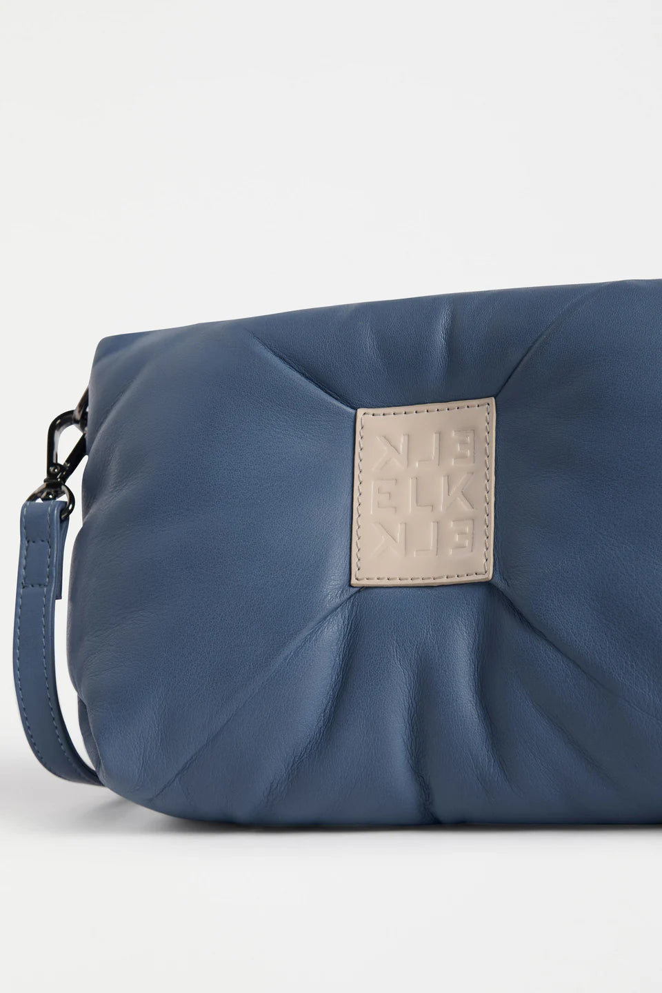 Elk Moln Puffy Clutch - Denim Blue
