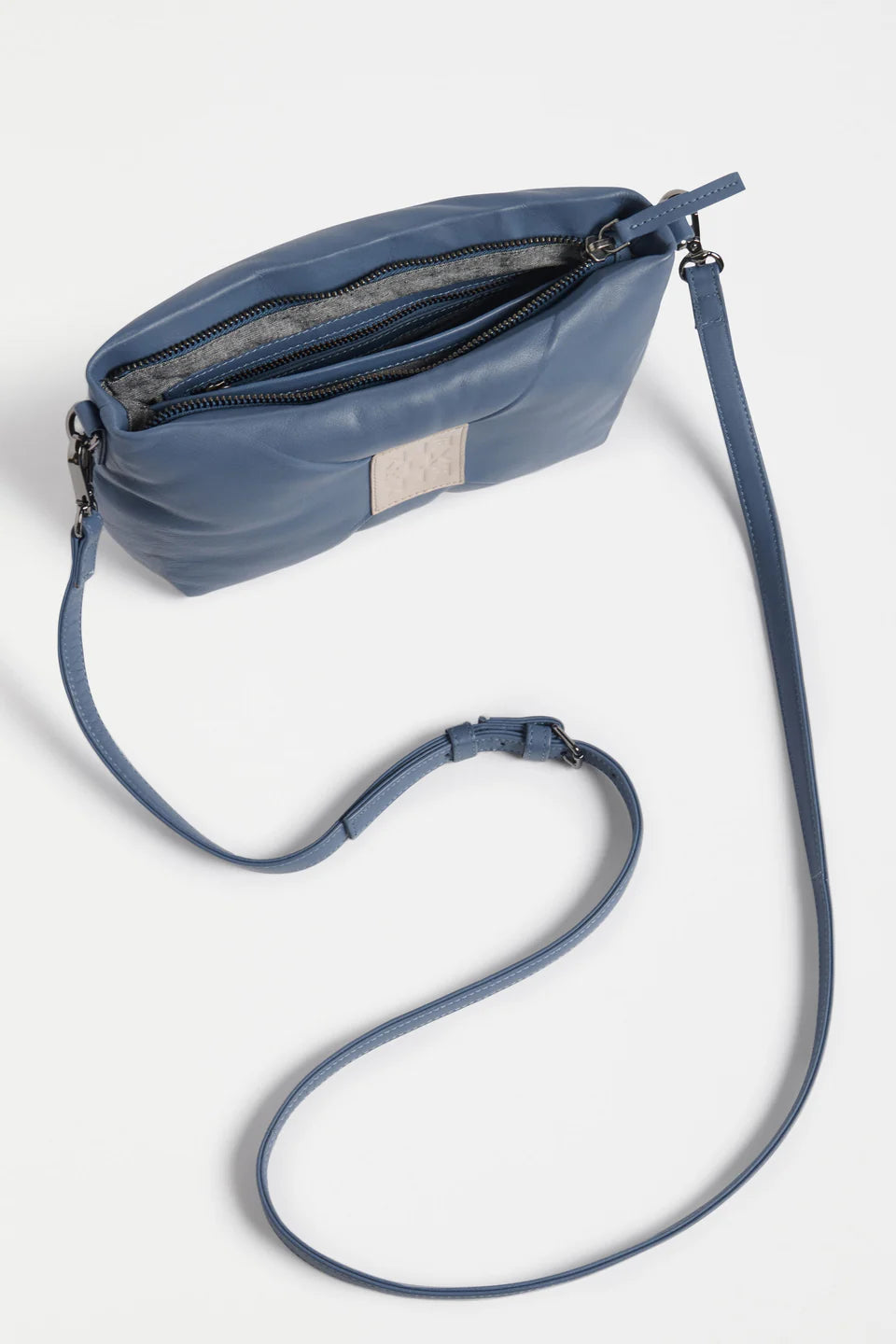 Elk Moln Puffy Clutch - Denim Blue