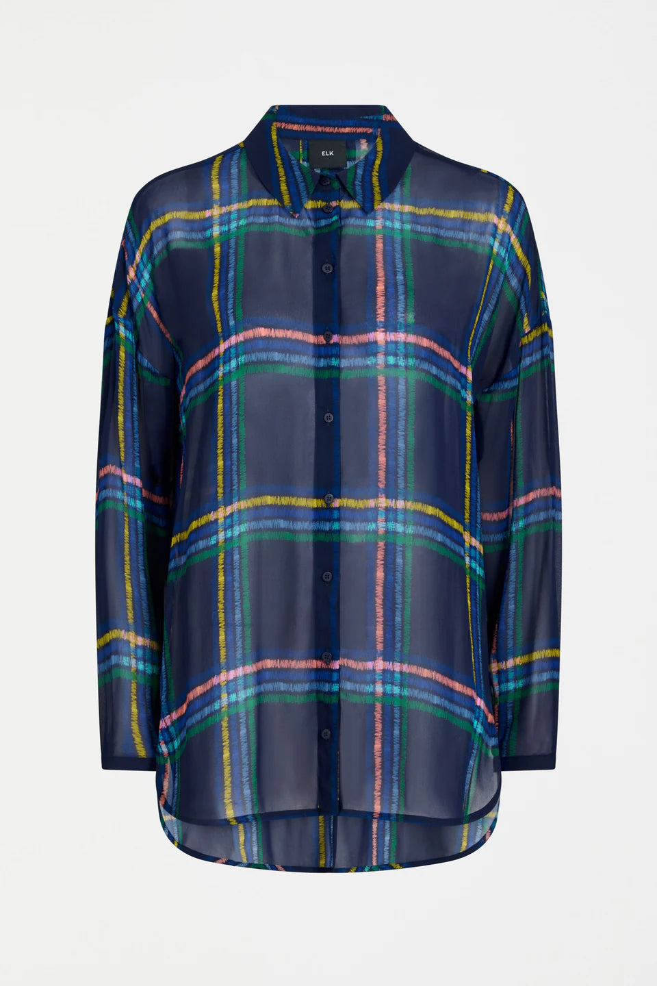 Elk Eir Sheer Shirt - Elba Check