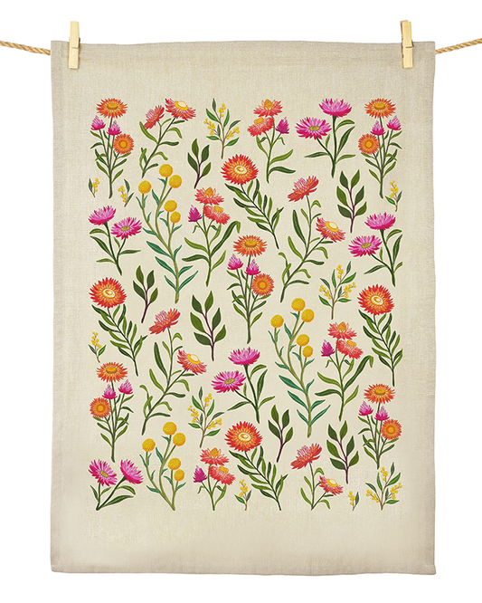 Earth Greetings Everlasting Love Tea Towel