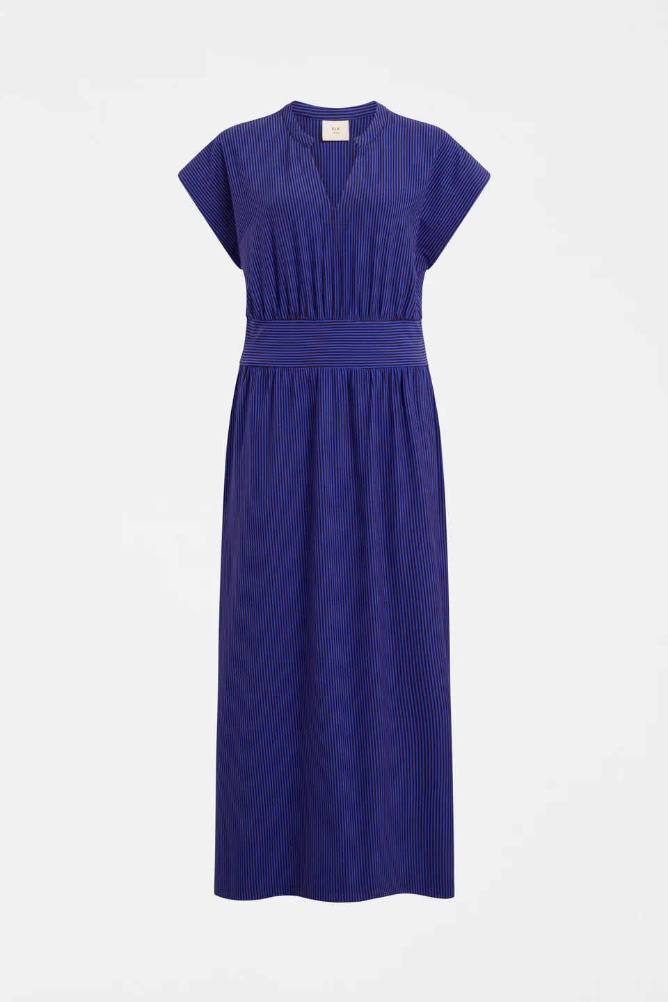 Elk Evve Dress - Chocolate Cobalt