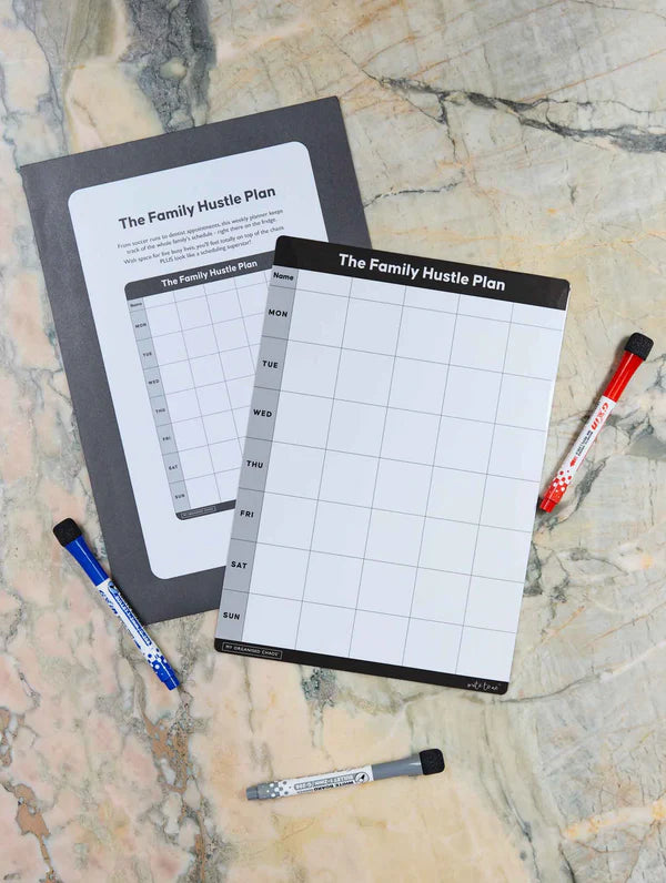 Write To Me Family Hustle Magnetic Planner
