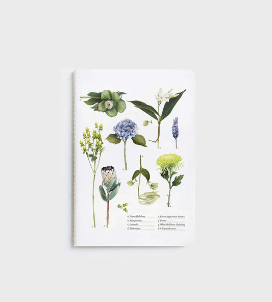 Father Rabbit Notebook - Botanical Chart