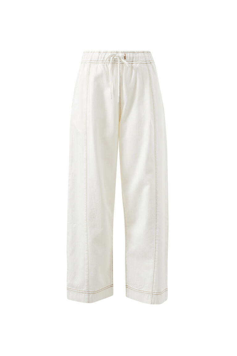 Ceres Life Jessie Barrel Pant - Ecru