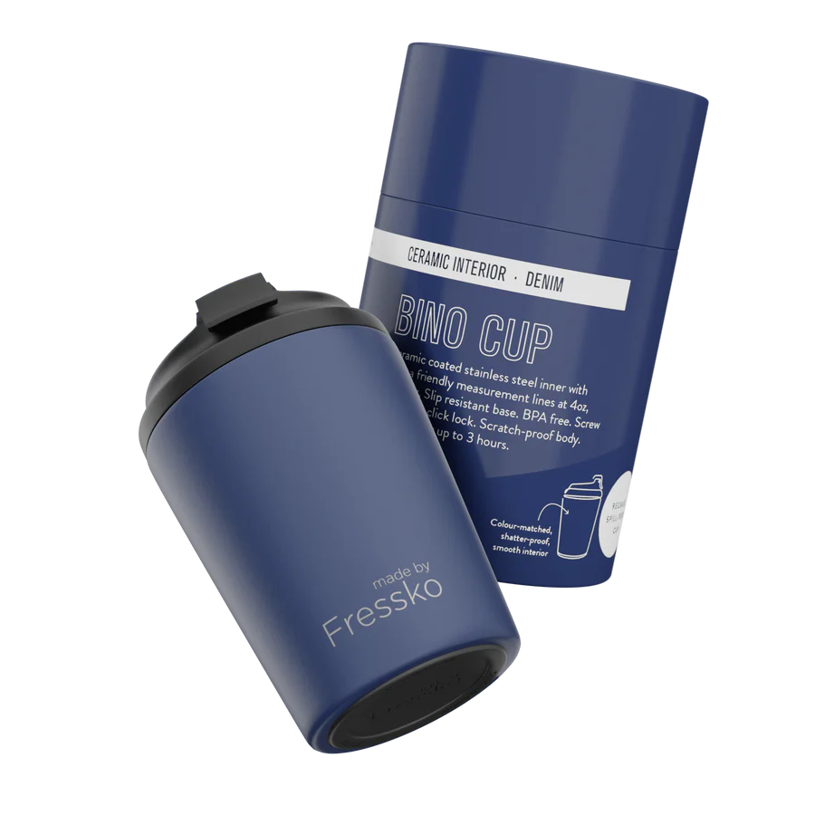 Fressko Ceramic Bino 8oz - Denim