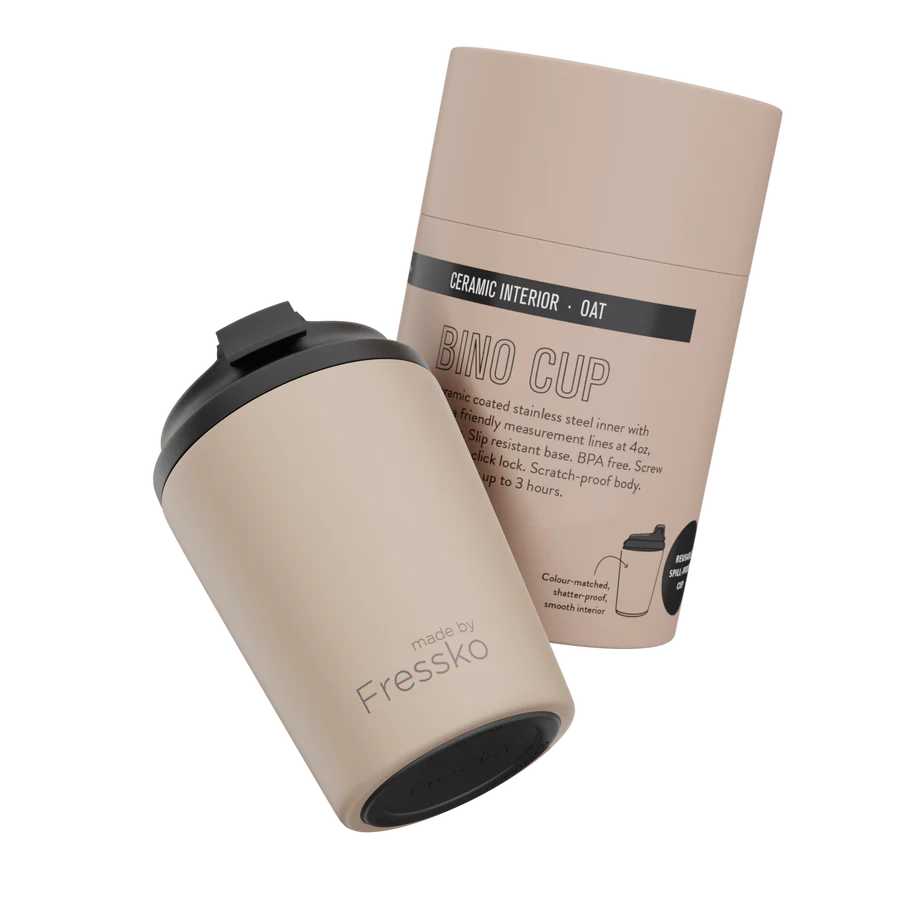Fressko Ceramic Bino 8oz - Oat