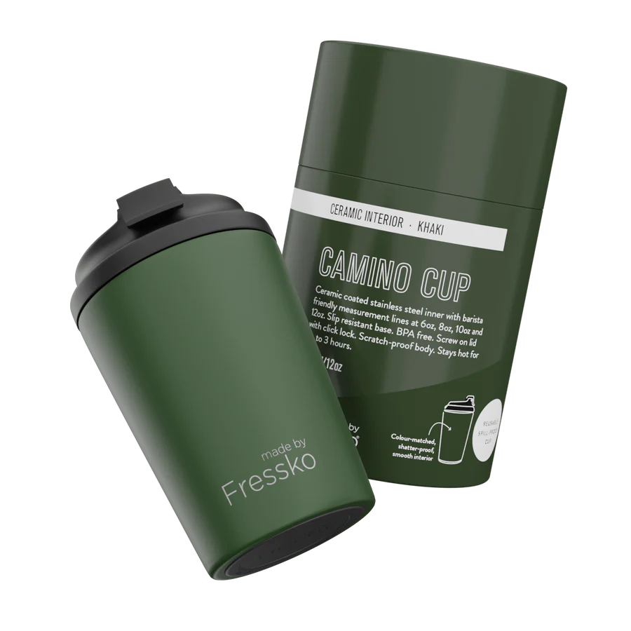 Fressko Ceramic Camino 12 oz- Khaki