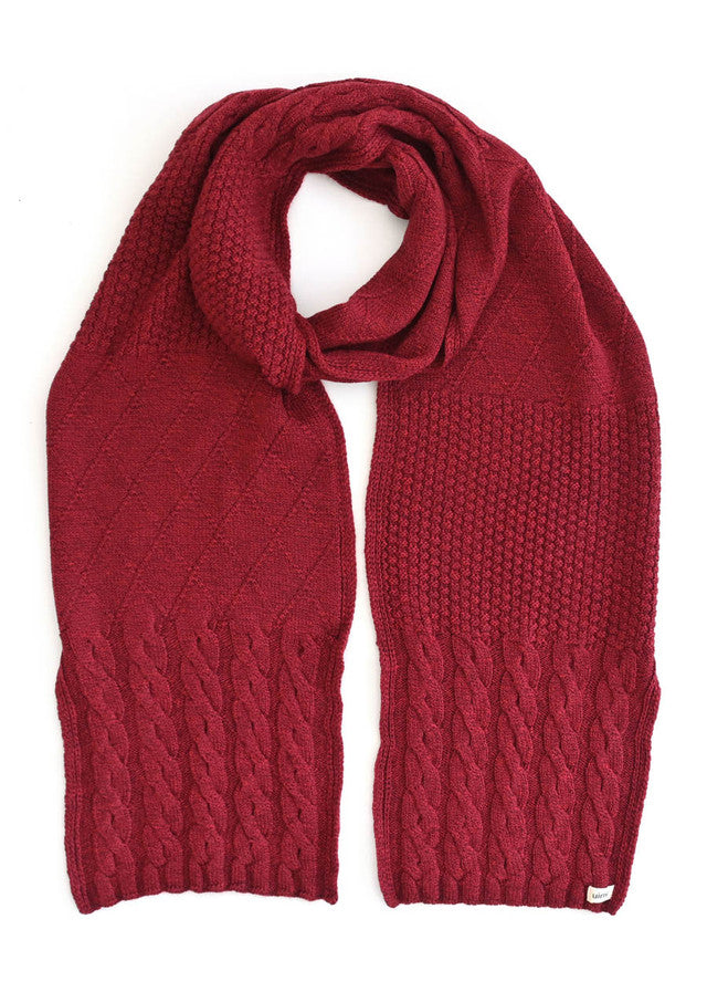 Uimi Frida Scarf- Textured Patchwork - 6 Colours