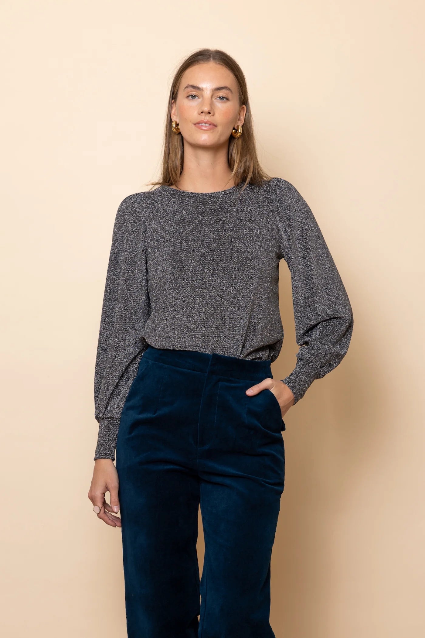 Petrol Velvet Pants - Frock Me Out