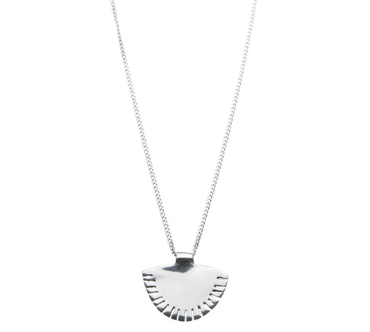 Shabana Jacobson Sunset Necklace - Silver