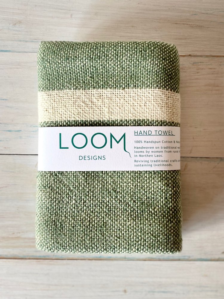 Loom Designs Cotton Hand Towel - Various Colours