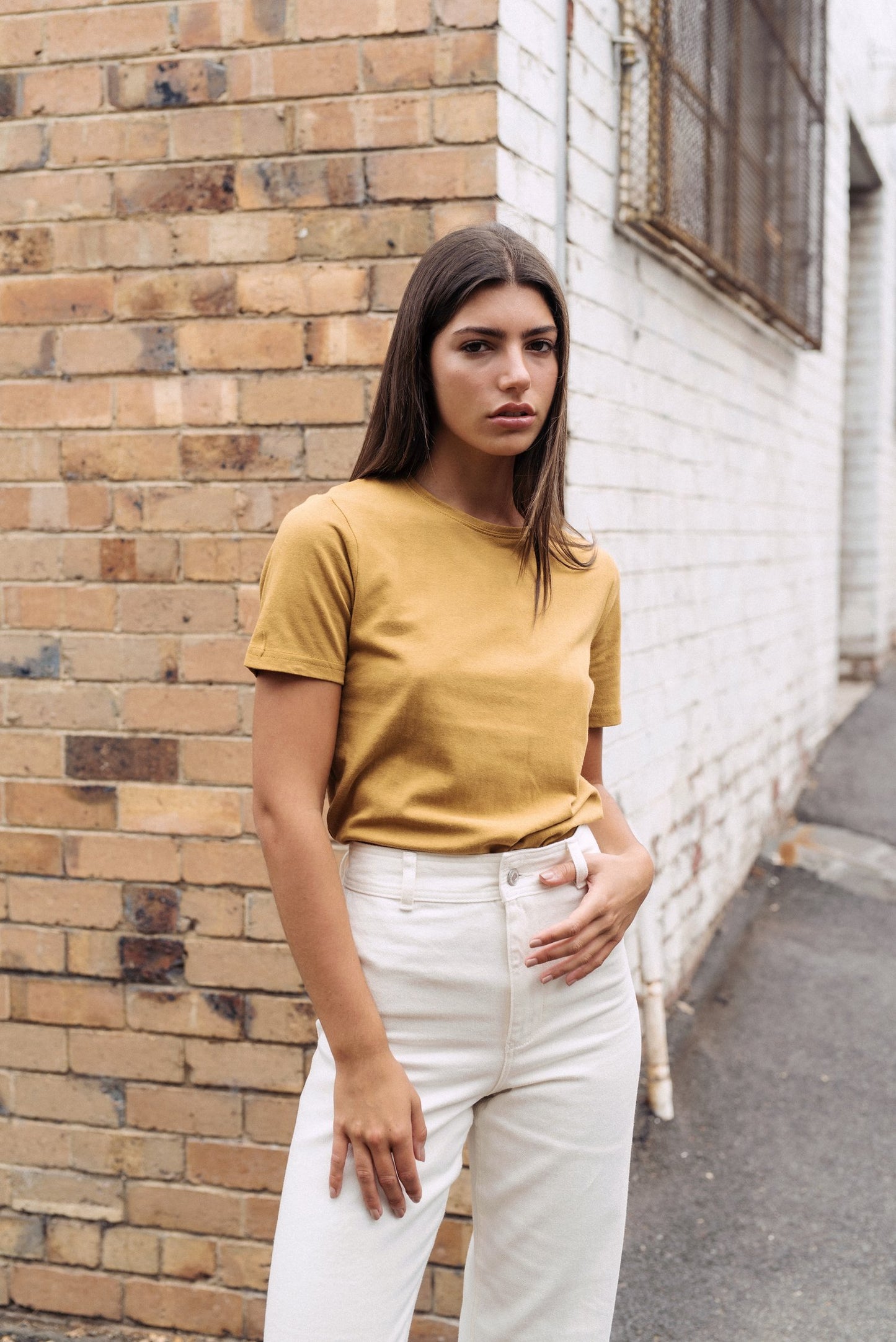 Hemp Clothing Australia Classic Tee - Honey