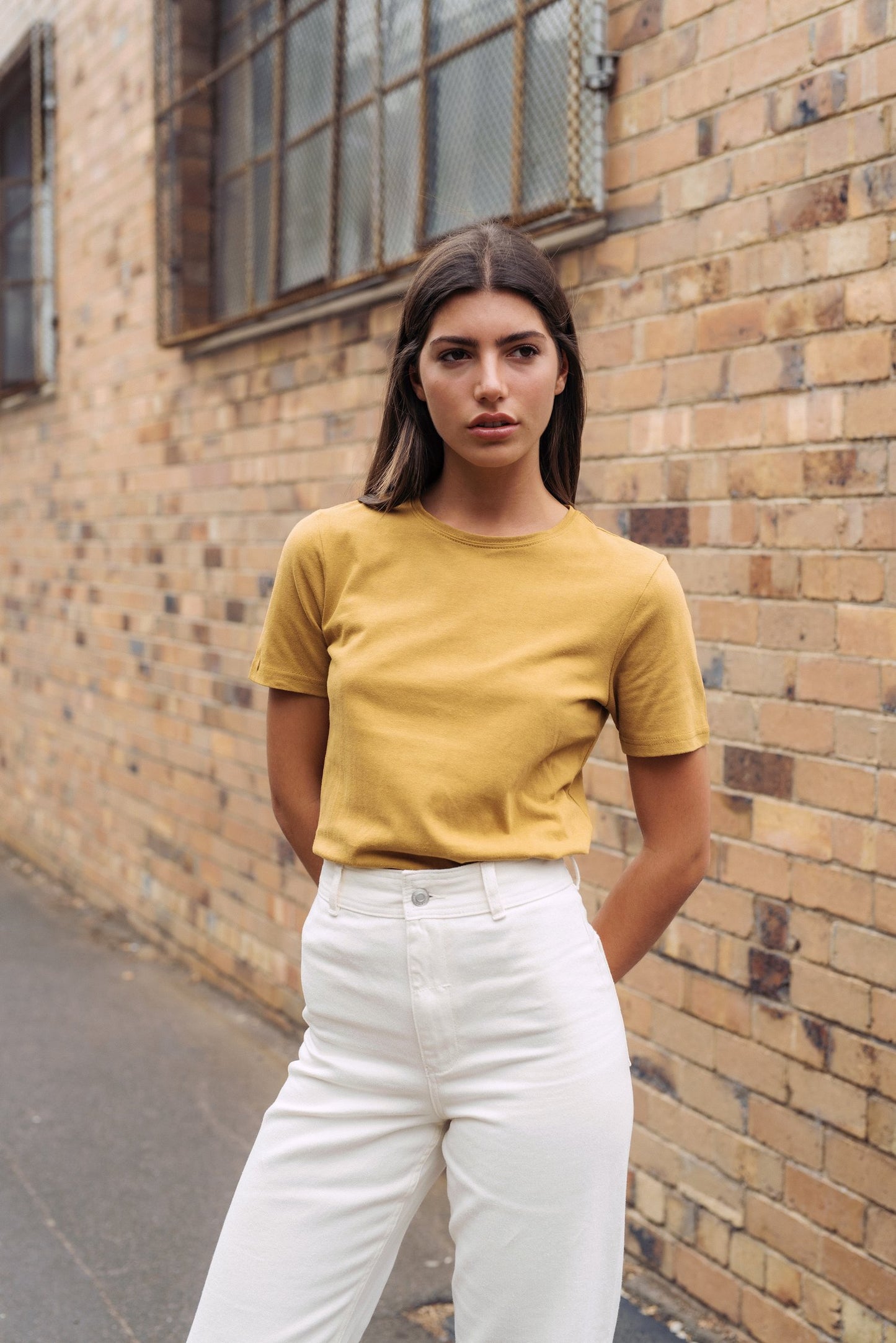 Hemp Clothing Australia Classic Tee - Honey