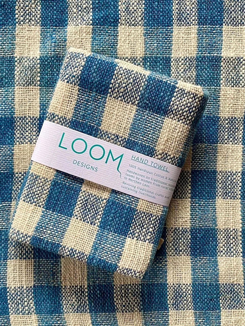 Loom Designs Cotton Hand Towel - Various Colours