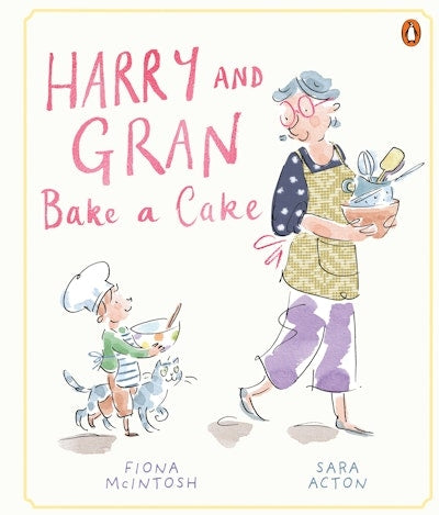 Children's Book - Harry and Gran Bake a Cake