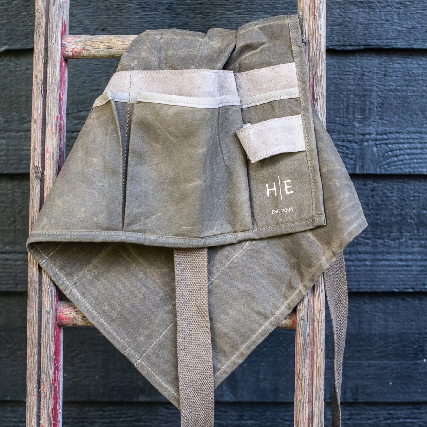 Heaven in Earth Waxed Canvas Half Apron
