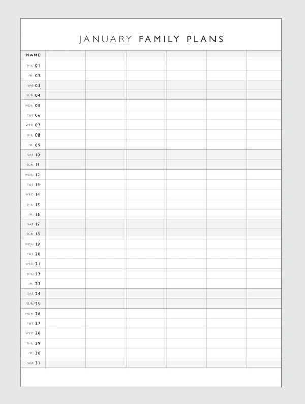 Write To Me 2026 Home Hustle Planner