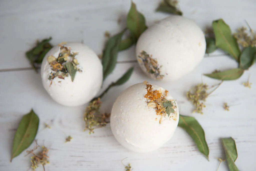 Gather + Harvest Bath Bomb - Lemon Myrtle and Brazilian Yellow Clay