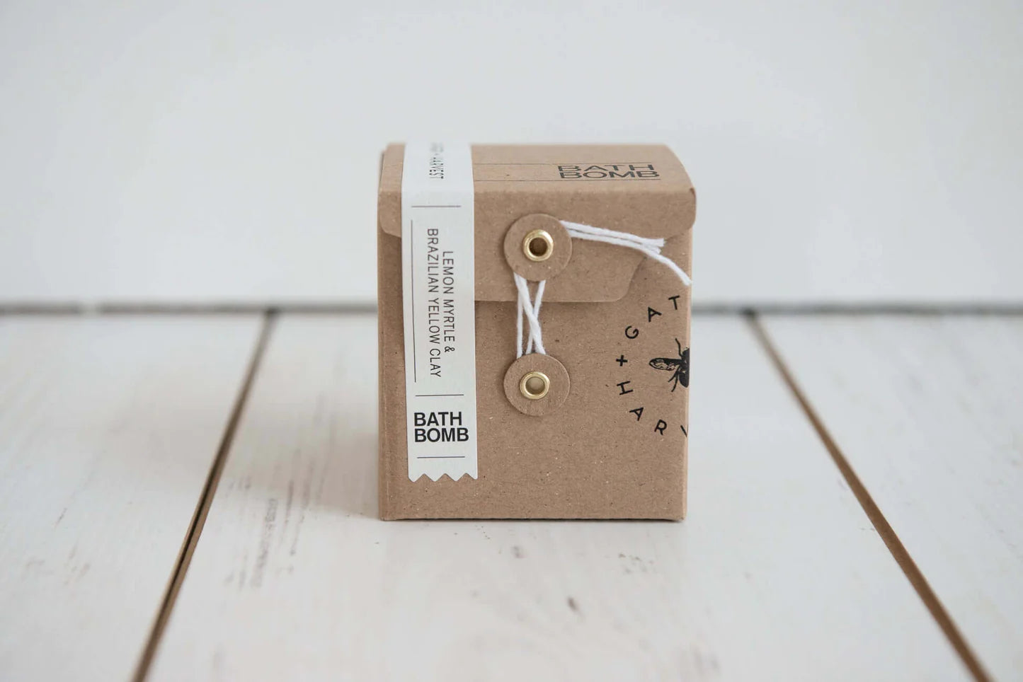 Gather + Harvest Bath Bomb - Lemon Myrtle and Brazilian Yellow Clay