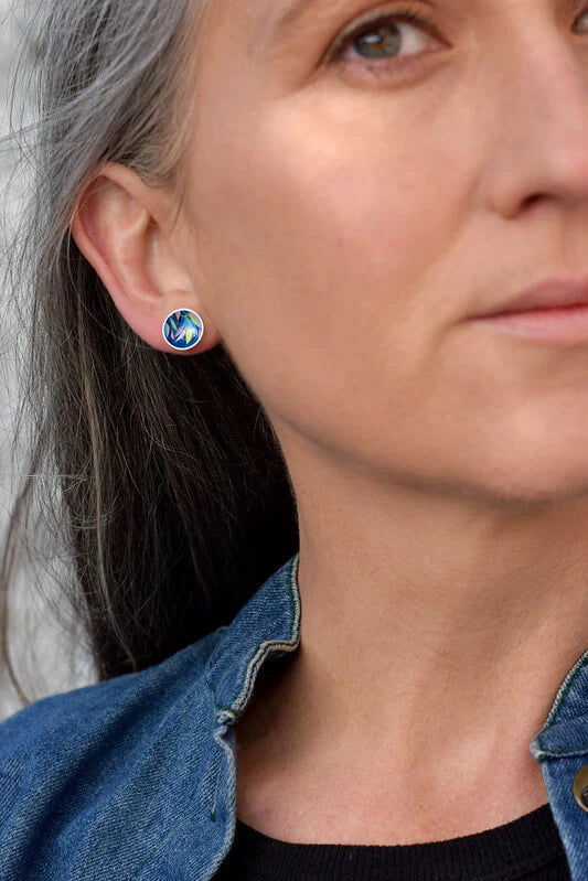 Kitty Came Home - Evening Leaves Stud Earrings