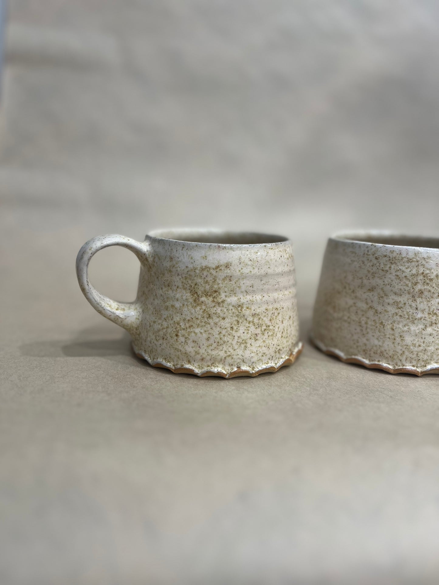 Studio OH-10 Colourful Large Fluted Mugs