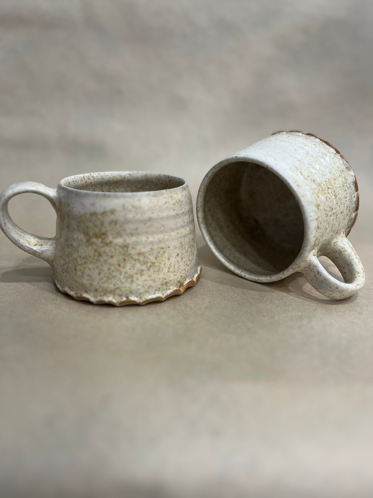 Studio OH-10 Colourful Large Fluted Mugs