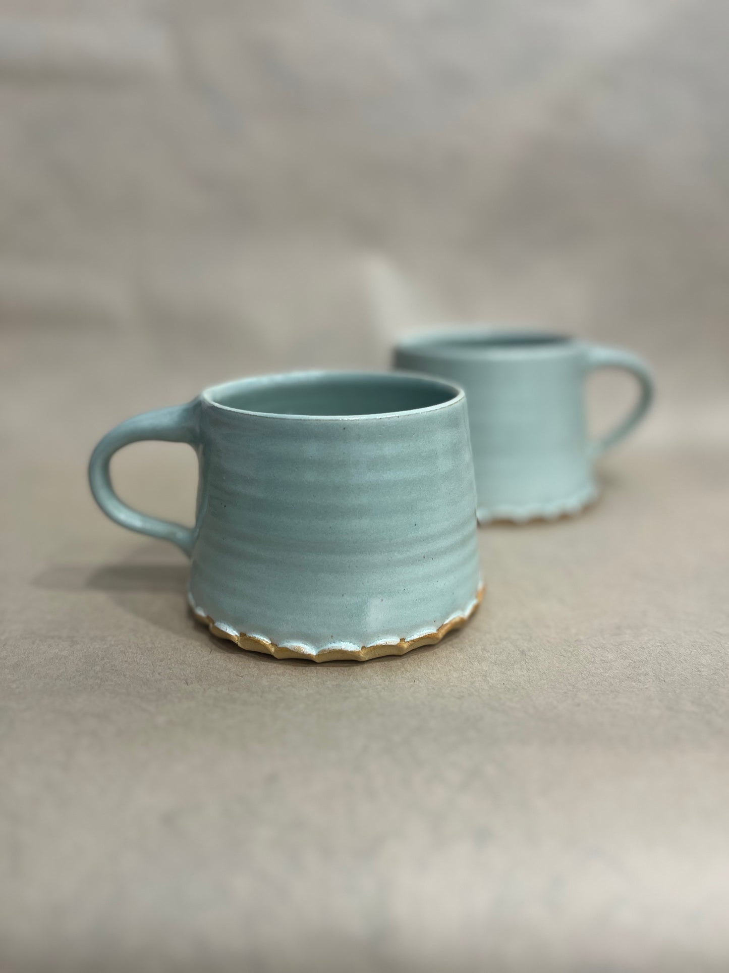 Studio OH-10 Colourful Large Fluted Mugs