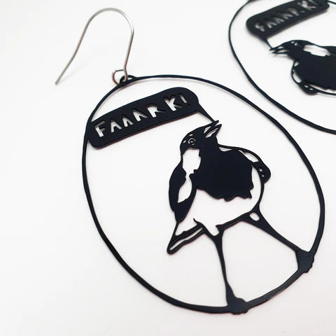 Denz Fark the Lark Earrings