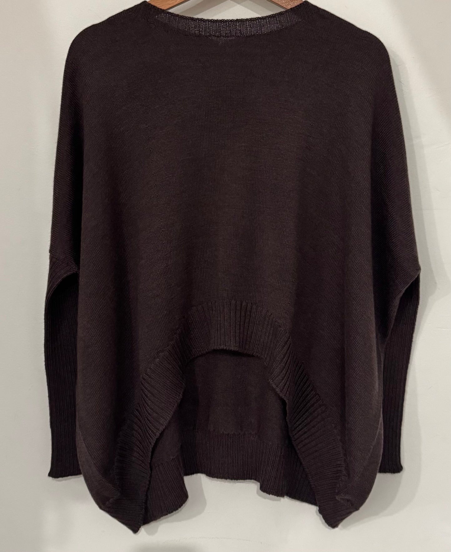 Australian Pure Merino Boxy Split Jumper
