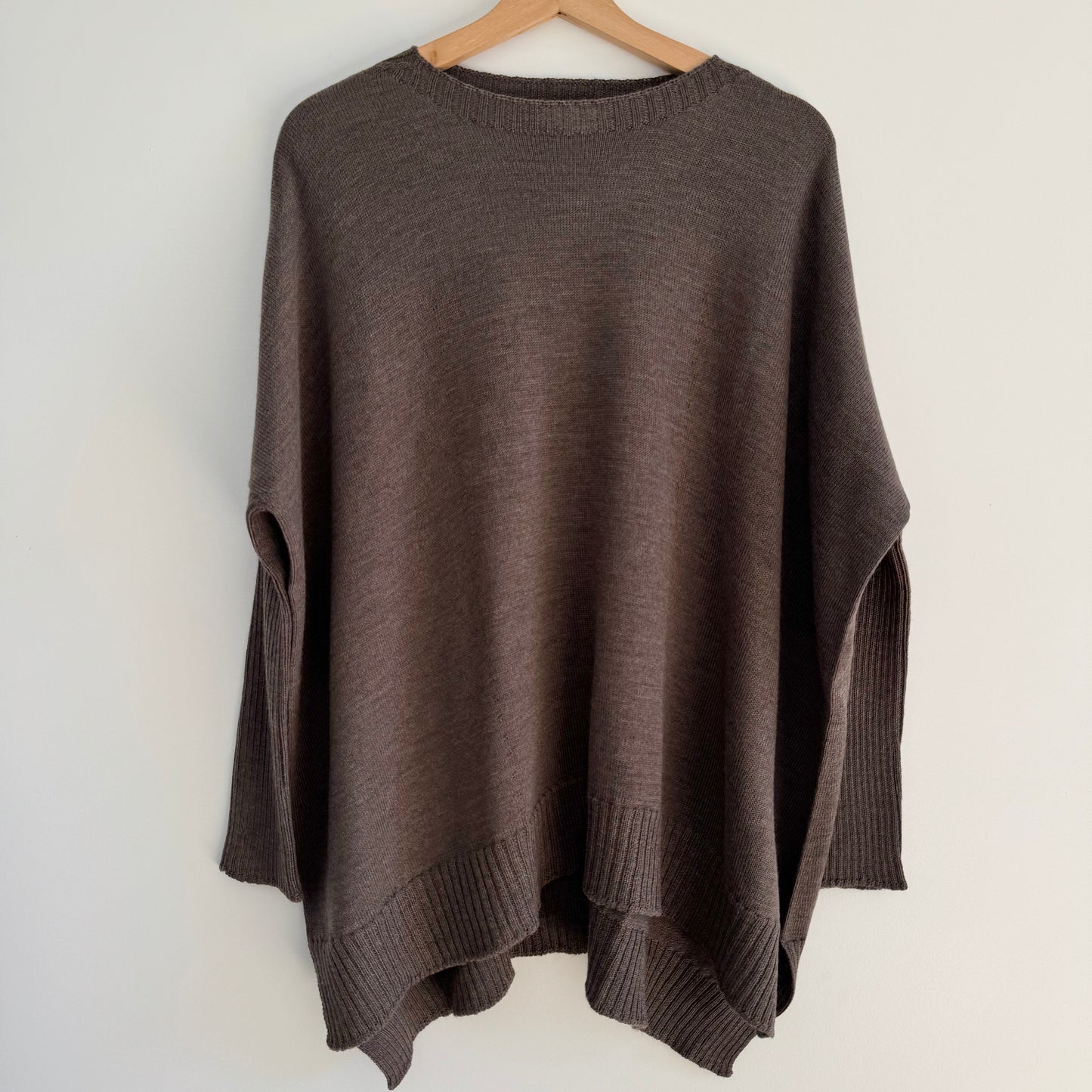 Australian Pure Merino Boxy Split Jumper