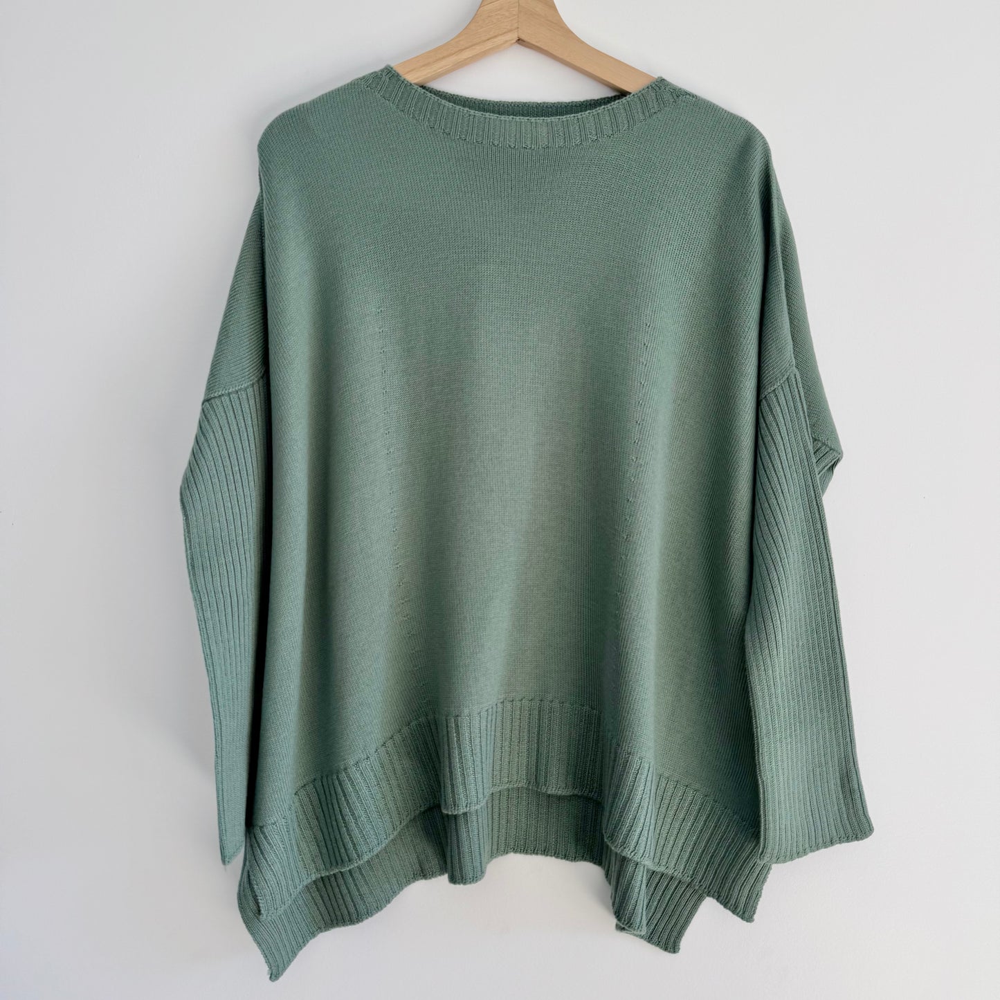 Australian Pure Merino Boxy Split Jumper