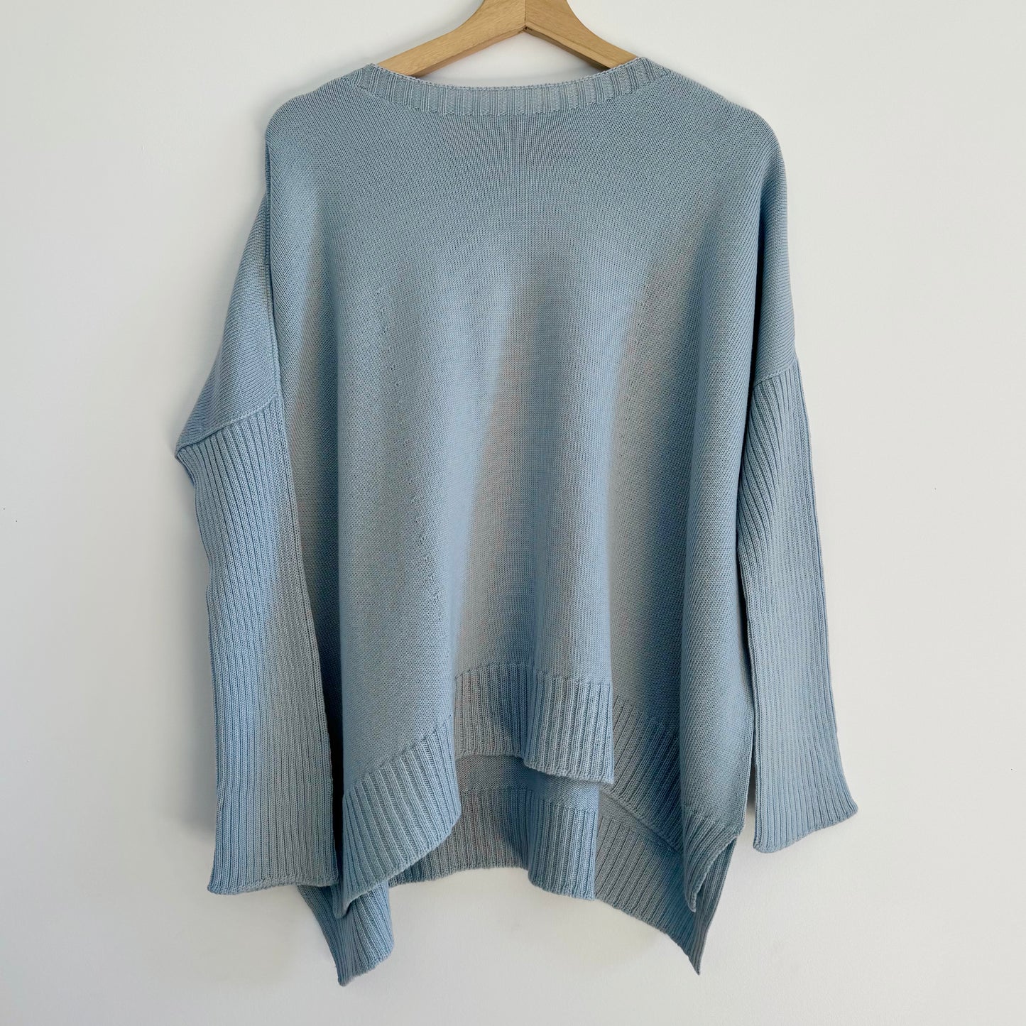 Australian Pure Merino Boxy Split Jumper