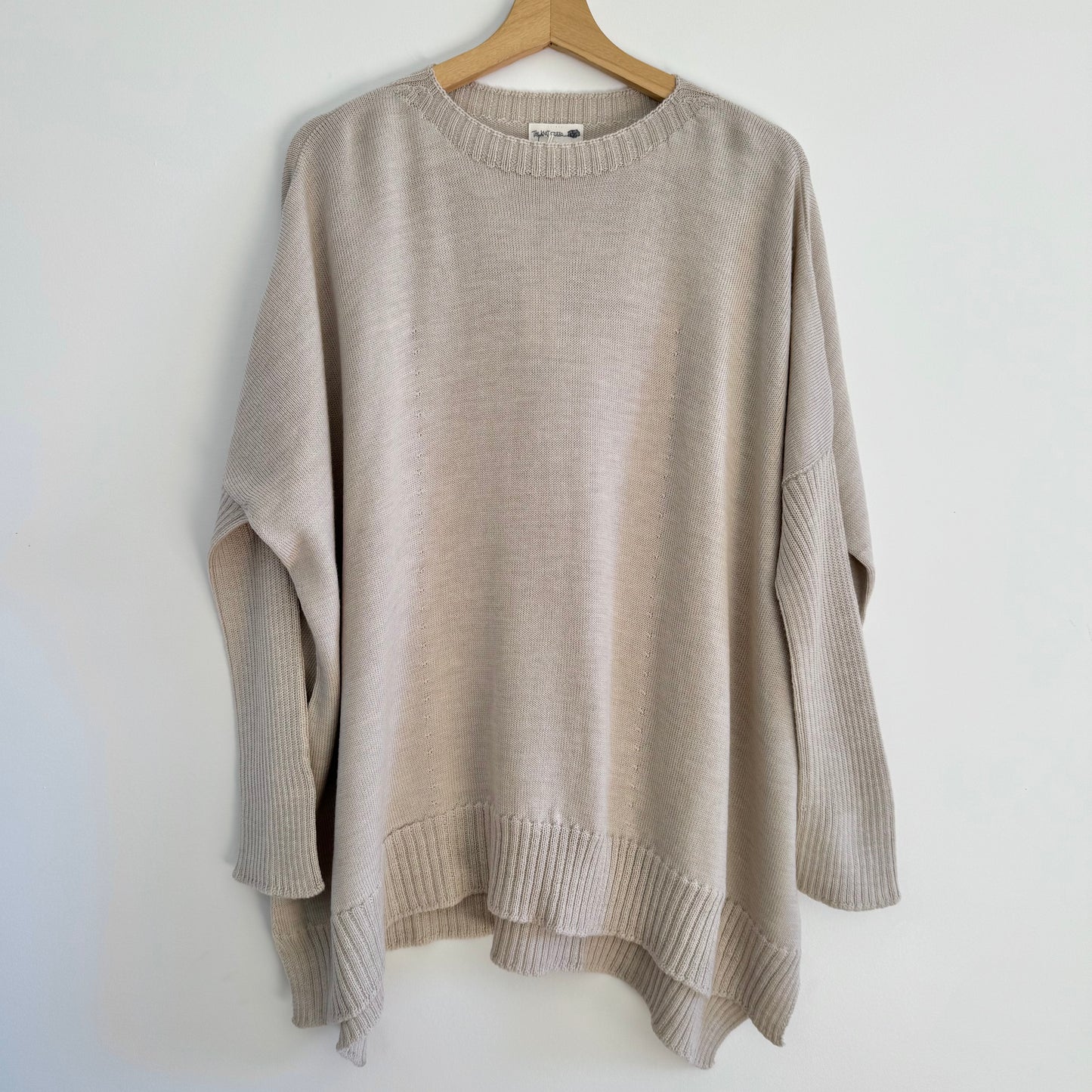 Australian Pure Merino Boxy Split Jumper