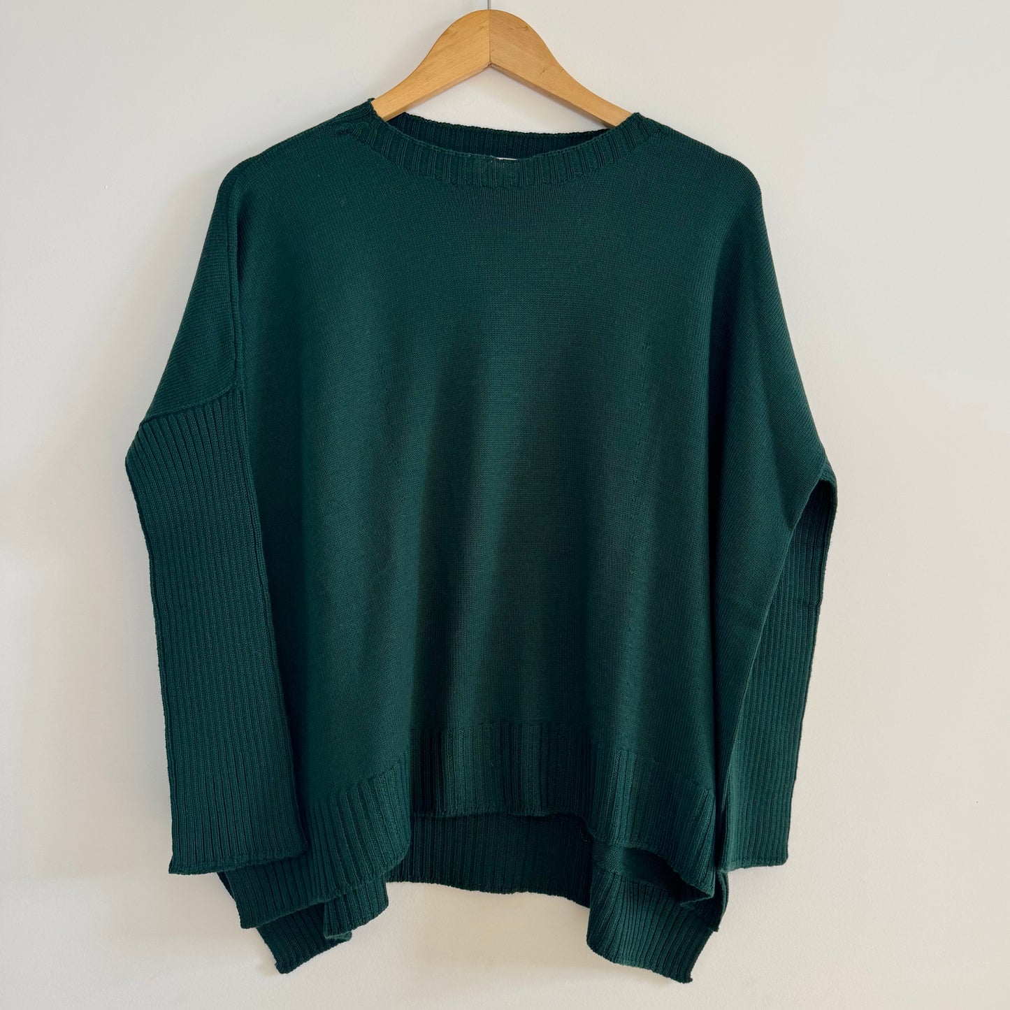Australian Pure Merino Boxy Split Jumper