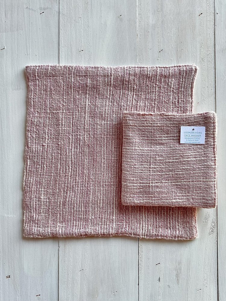 Loom Designs Handwoven Face Washer - Various colours