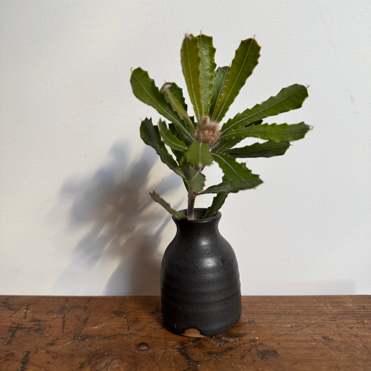 Handmade Ceramic Tiny Vase - Black