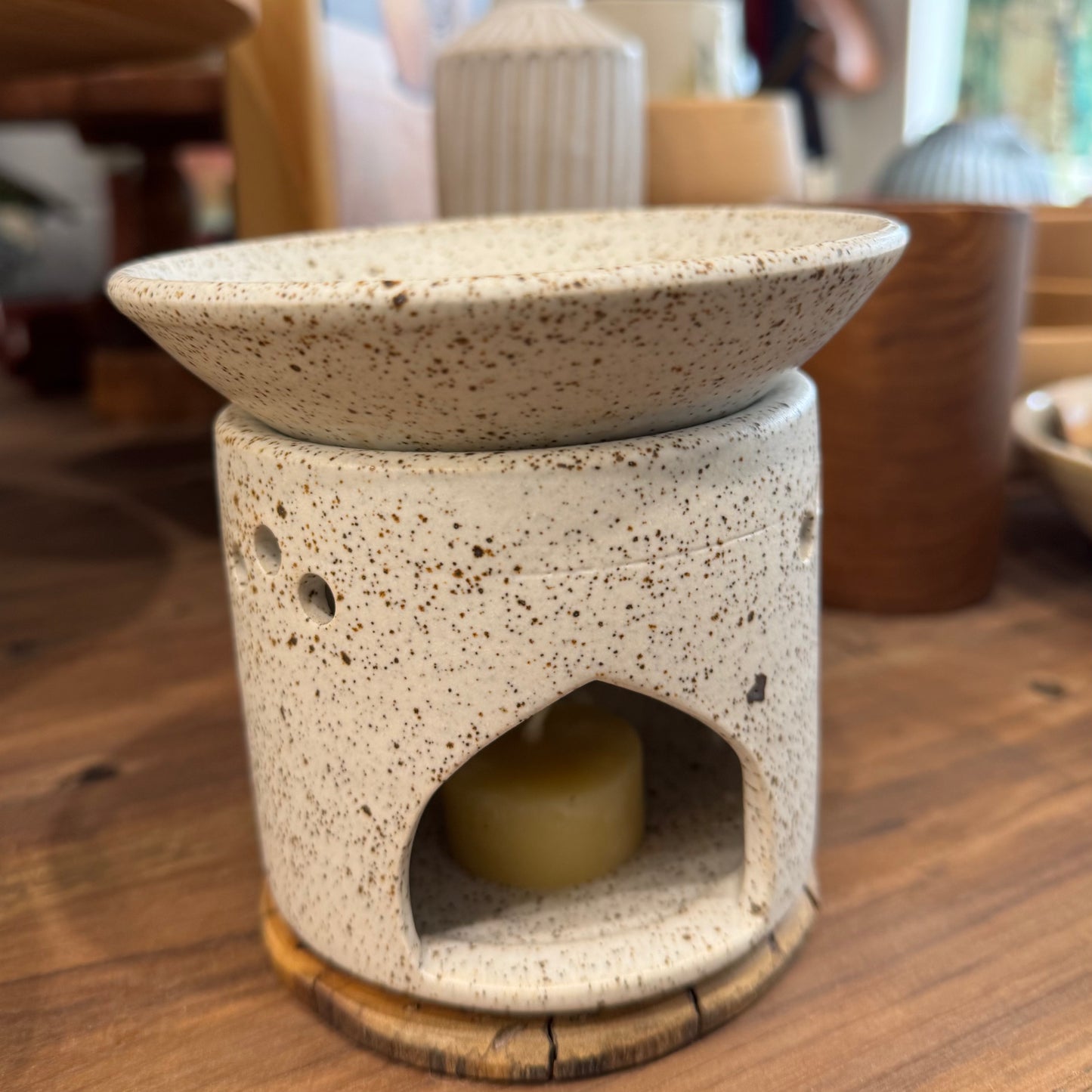 Stoneware Essential Oil Burner