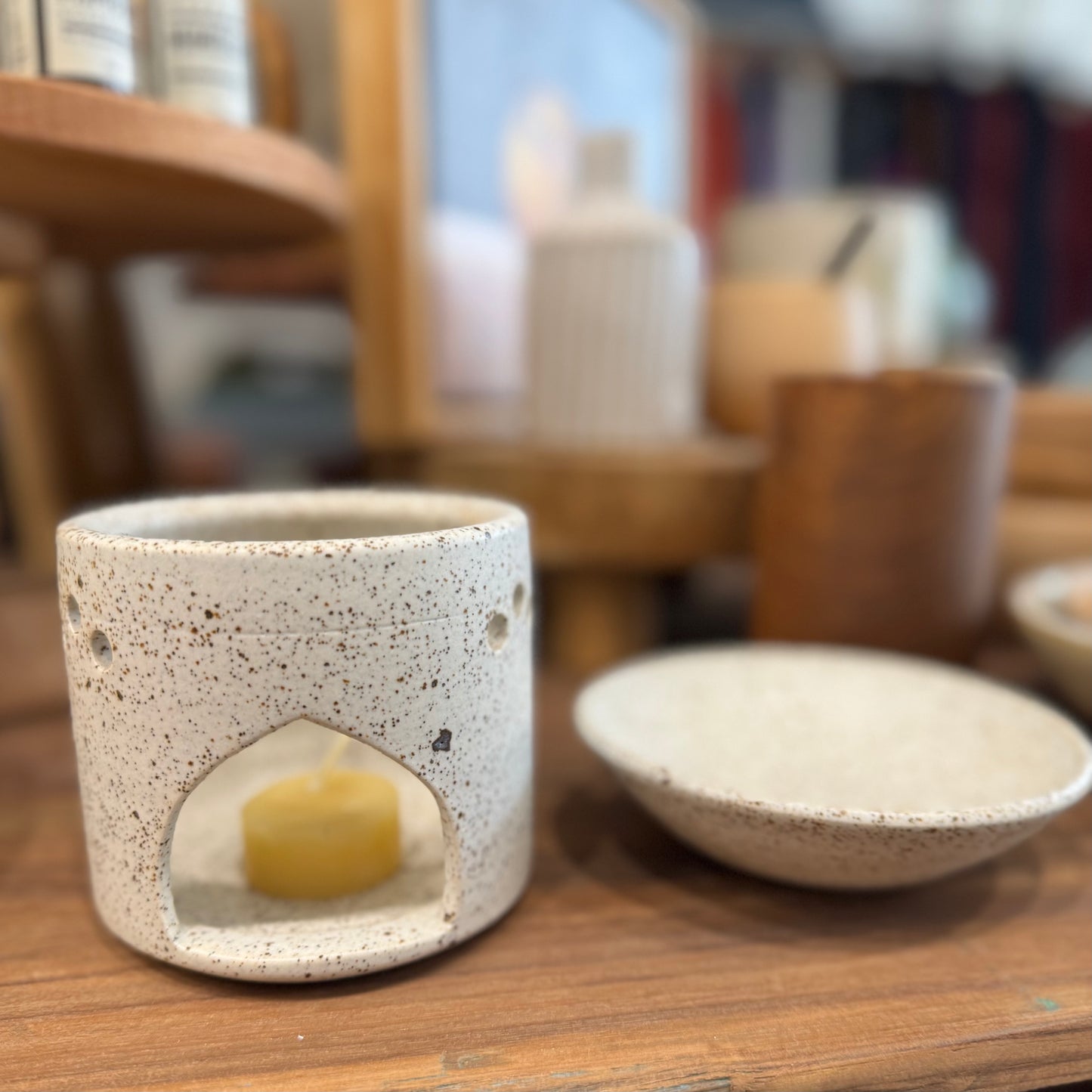 Stoneware Essential Oil Burner