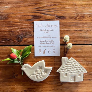Paper Boat Press Little Offering House or Bird Magnet