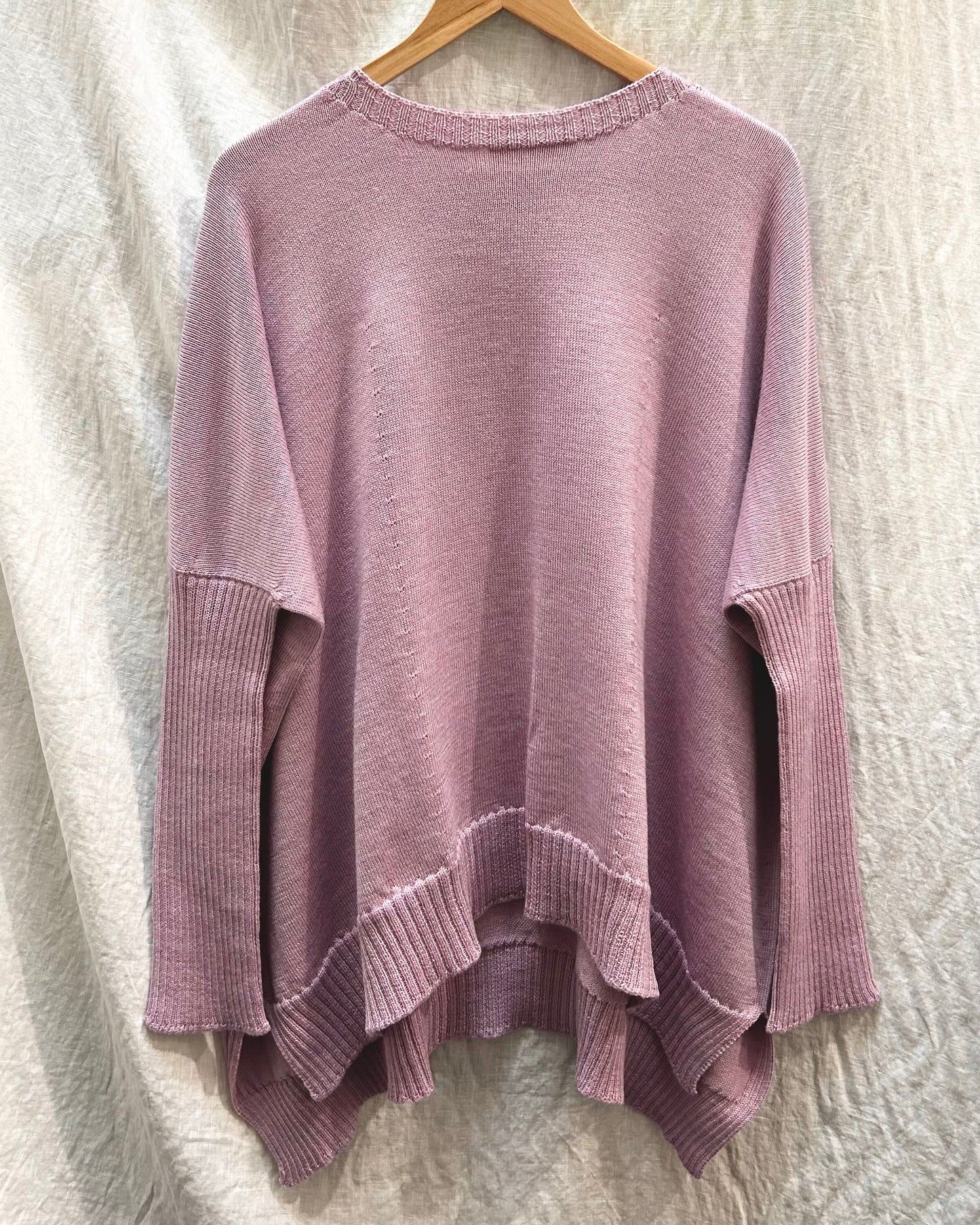 Australian Pure Merino Boxy Split Jumper