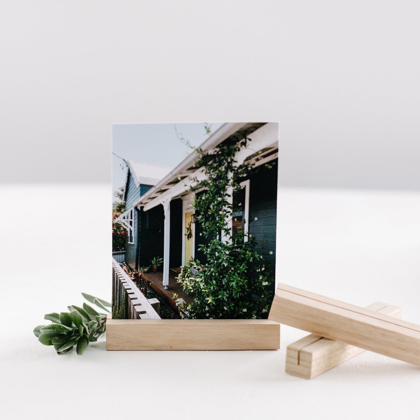 In the Daylight Small Rectangle Timber Photo Stand