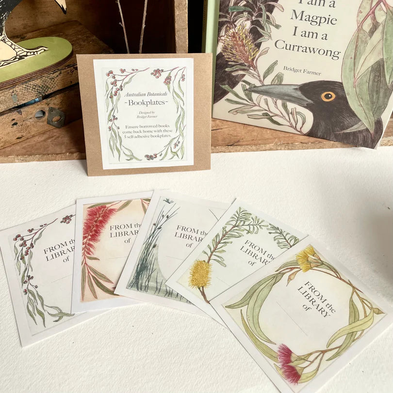 Bridget Farmer Botanical Bookplates