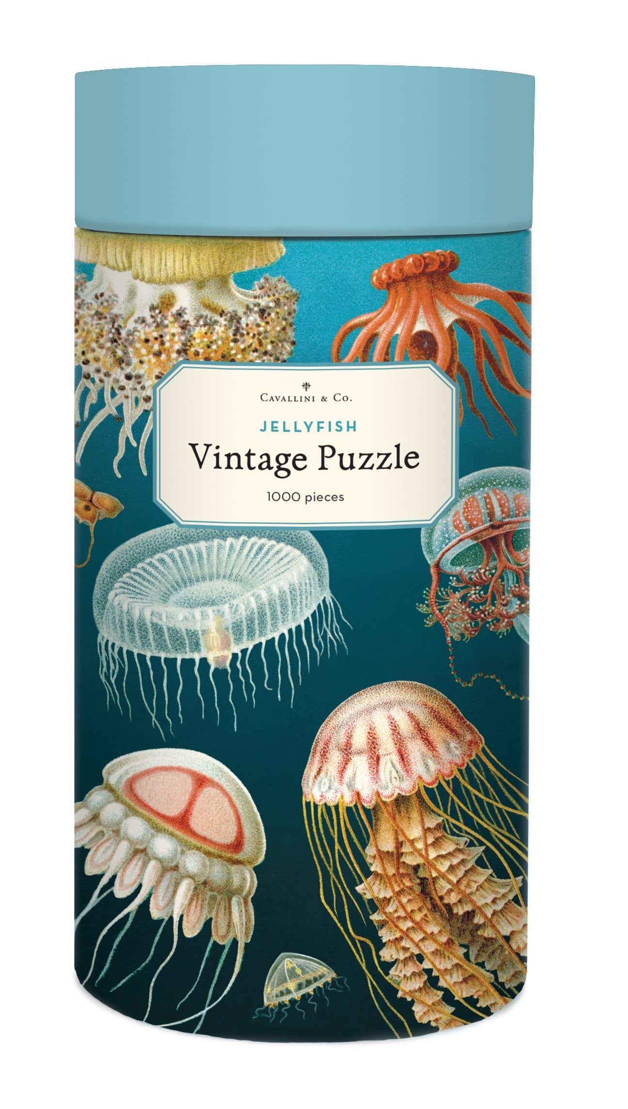 Cavallini & Co Jellyfish 1000 Piece Vintage Puzzle