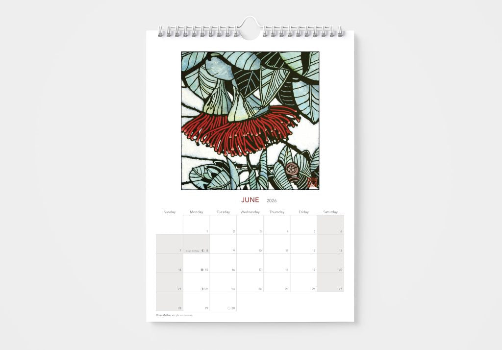 Julie Hickson 2026 Wall Calendar