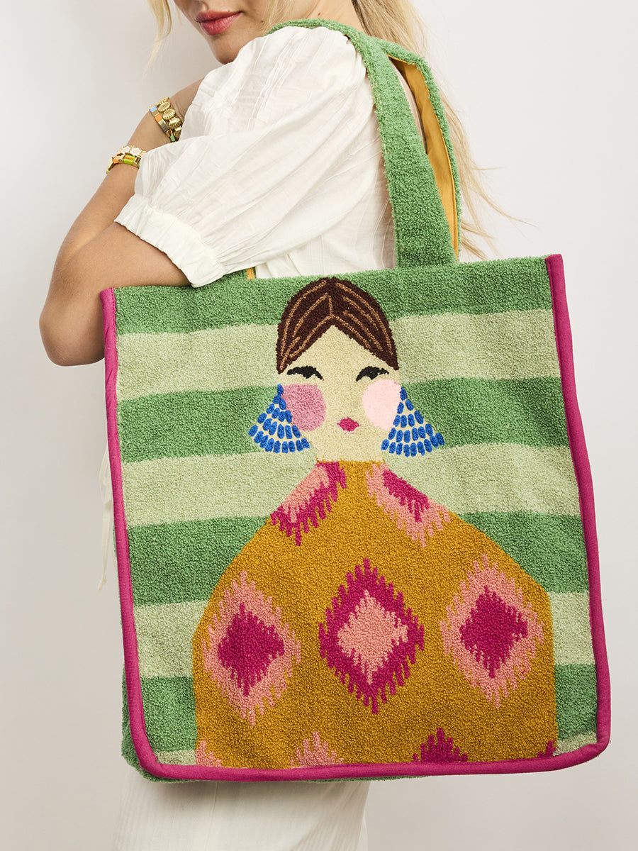 The Kyoto Carpet Tote