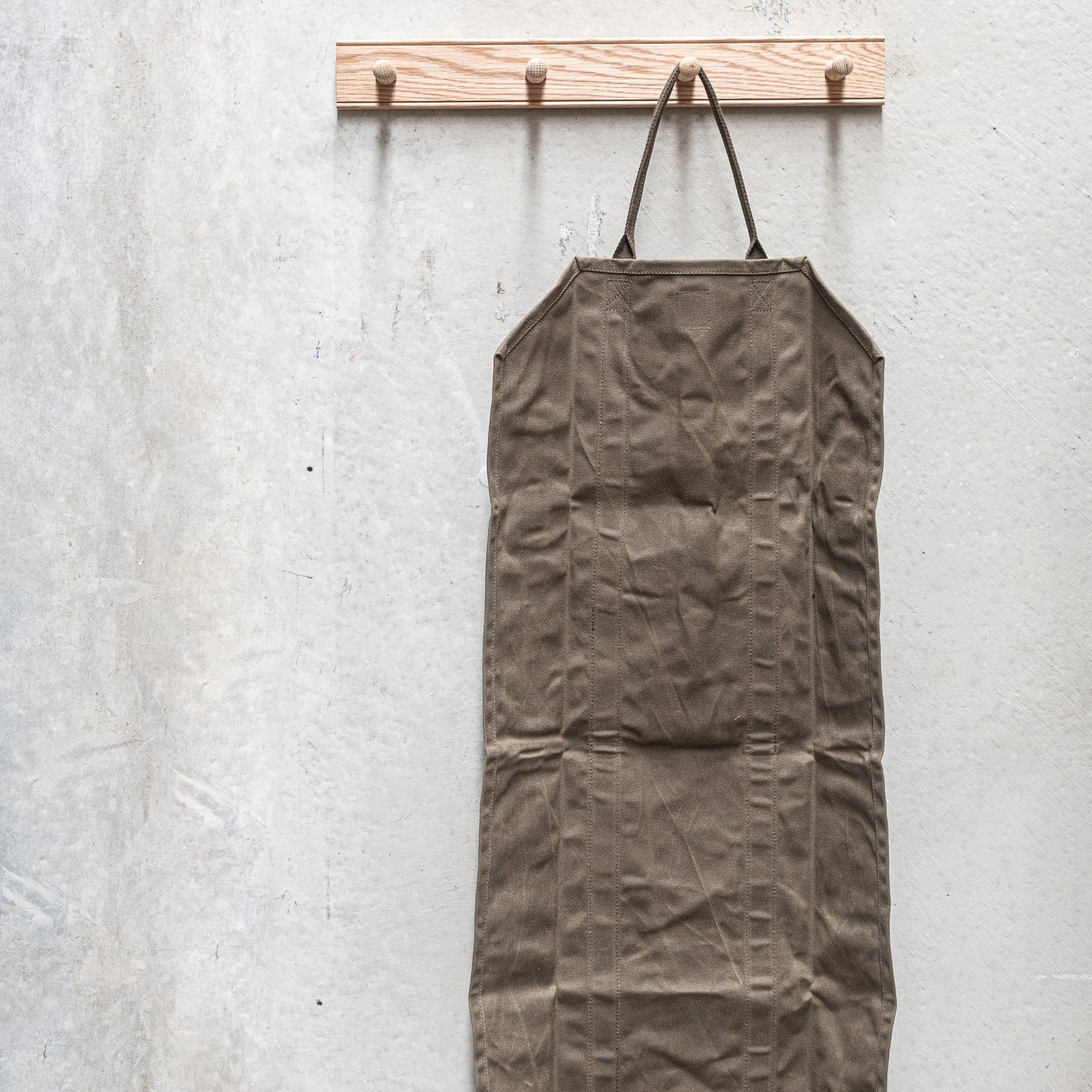 Waxed Canvas Log Carrier