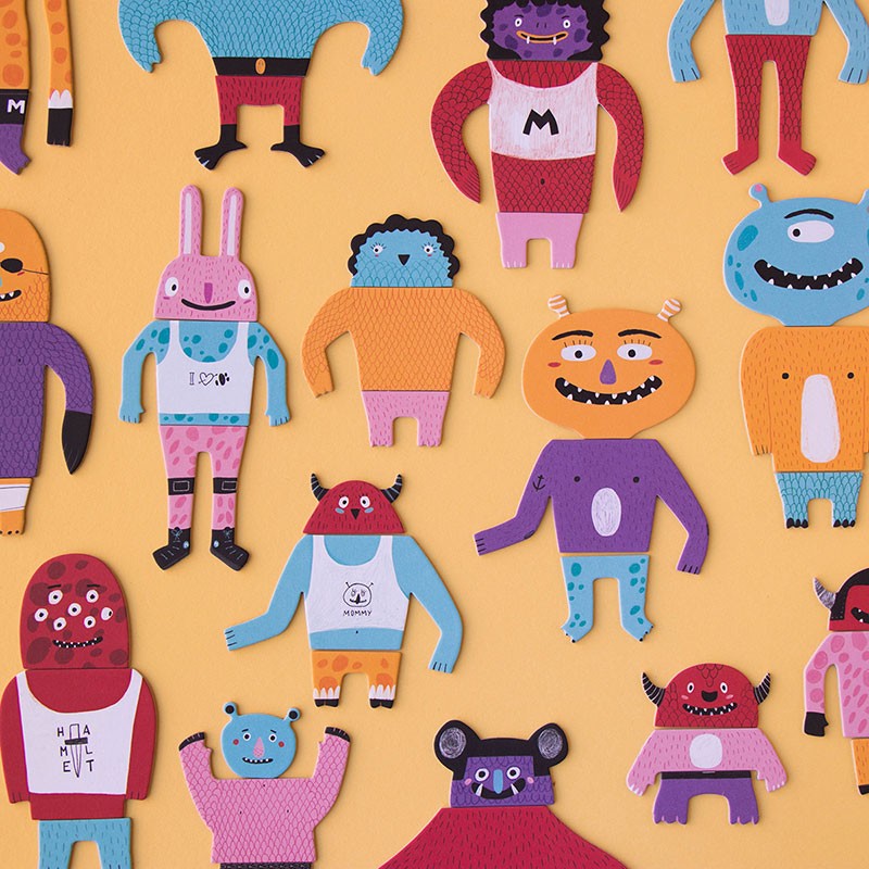 Londji My Monsters Observation Game