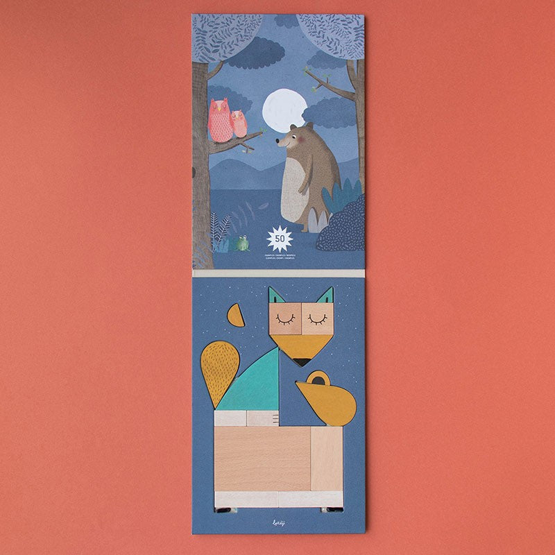 Londji The Fox and The Mouse Wooden Shape Set