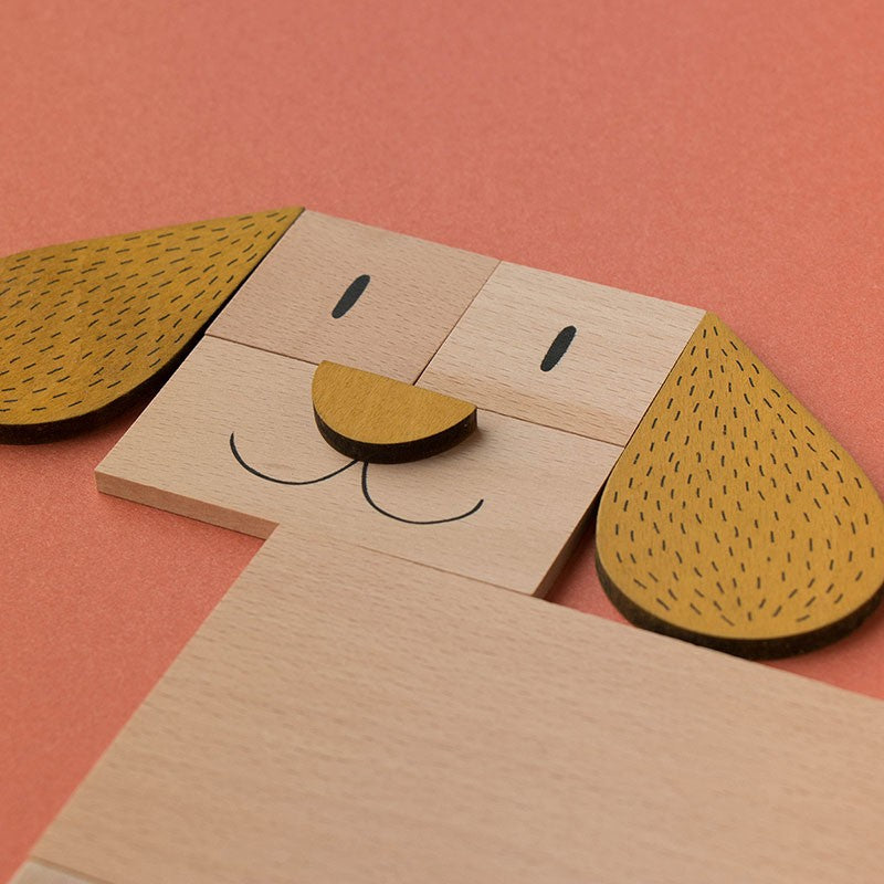 Londji The Fox and The Mouse Wooden Shape Set