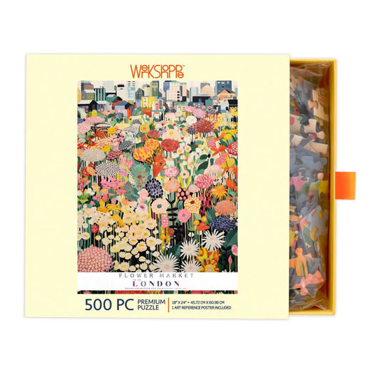 London Flower Market - 1000 Piece Puzzle